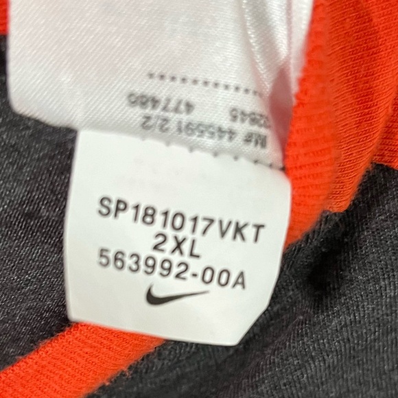 Nike Oregon State Beavers Baseball Tee 3/4 sleeve Size XXL - Picture 6 of 9